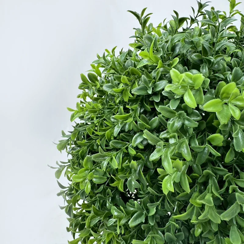 High Quality Faux Plastic Green Leaf Large Artificial Topiary Spiral Tree with Pot for Front Porch Outdoor Decor