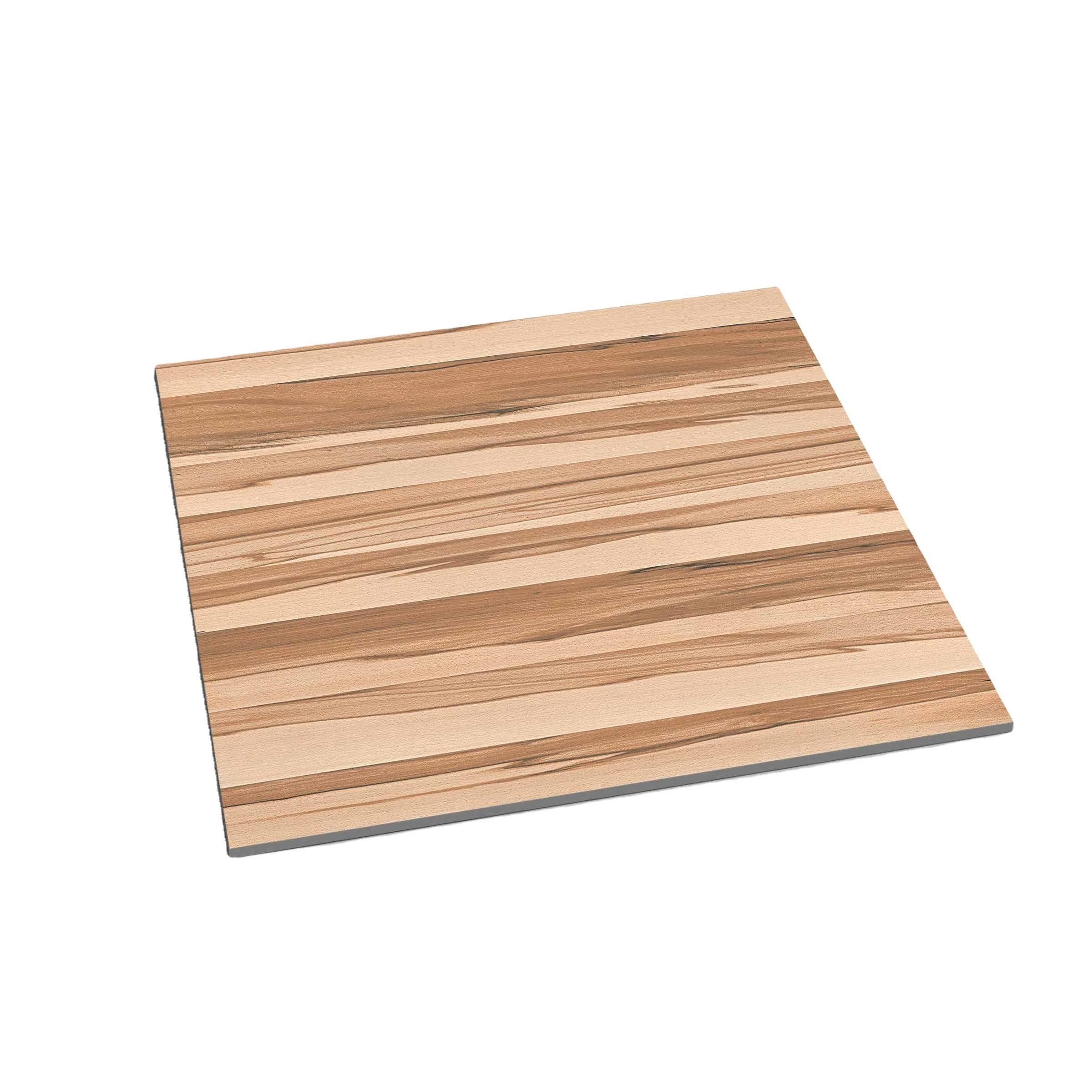 600x600 American Style Trendy Mixed Color Wood Deck Tiles Interlocking Like Floor for Office Building
