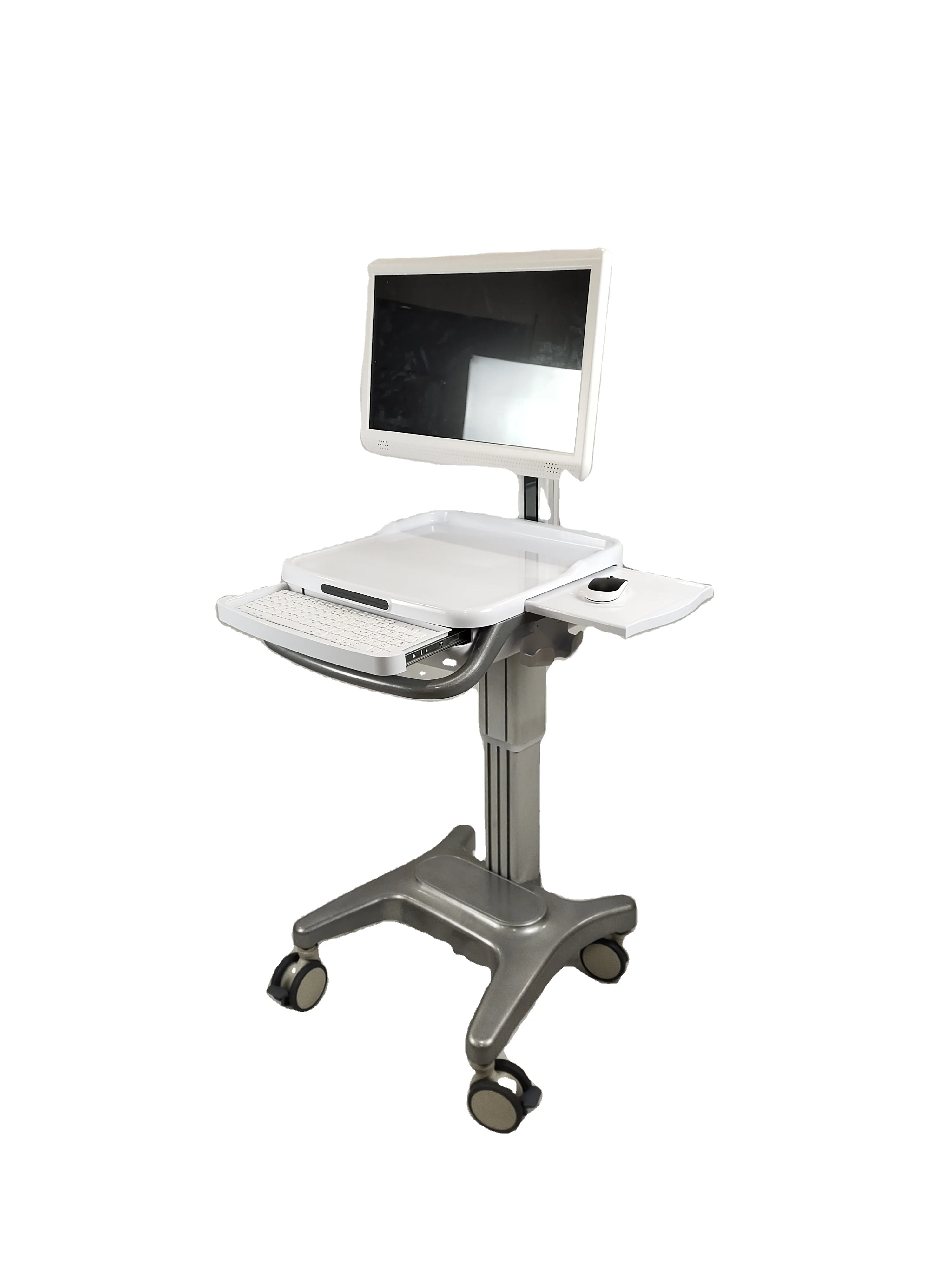 2024 Latest Hospital ICU Patient Monitor Technical Information Inspection Computer Stand Trolley