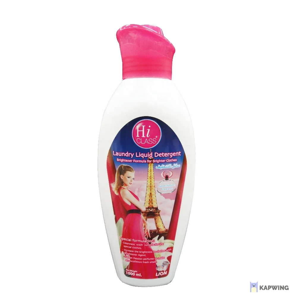 HI CLASS Liquid Detergent Charming Fresh Formula for Fabric/Cloth