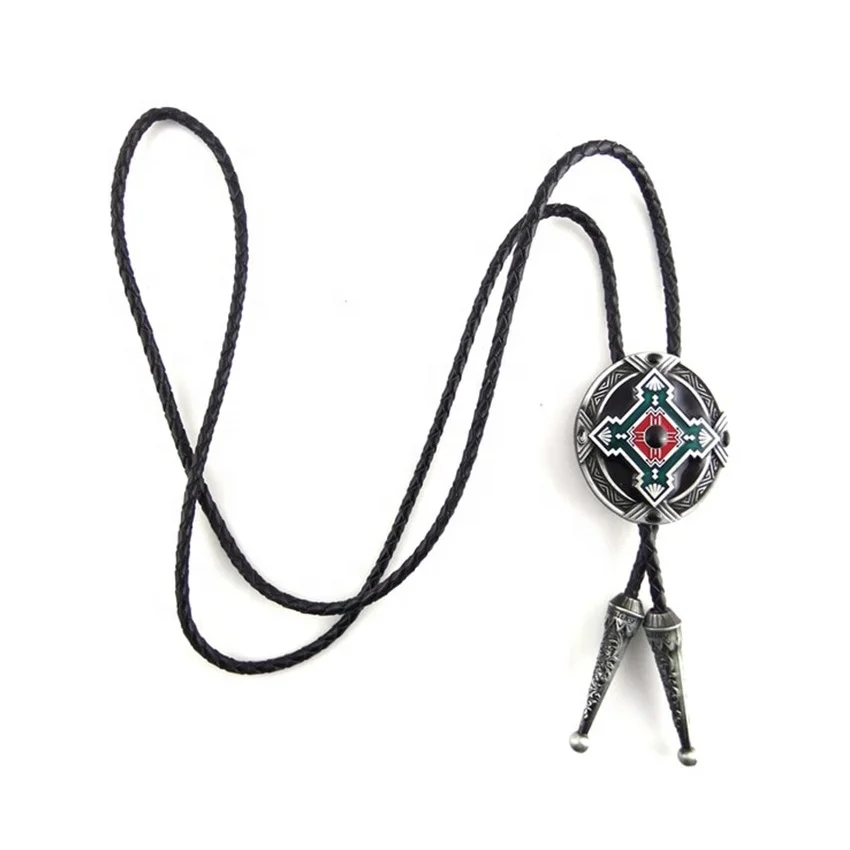 High quality custom bolo tie cowboy necklace