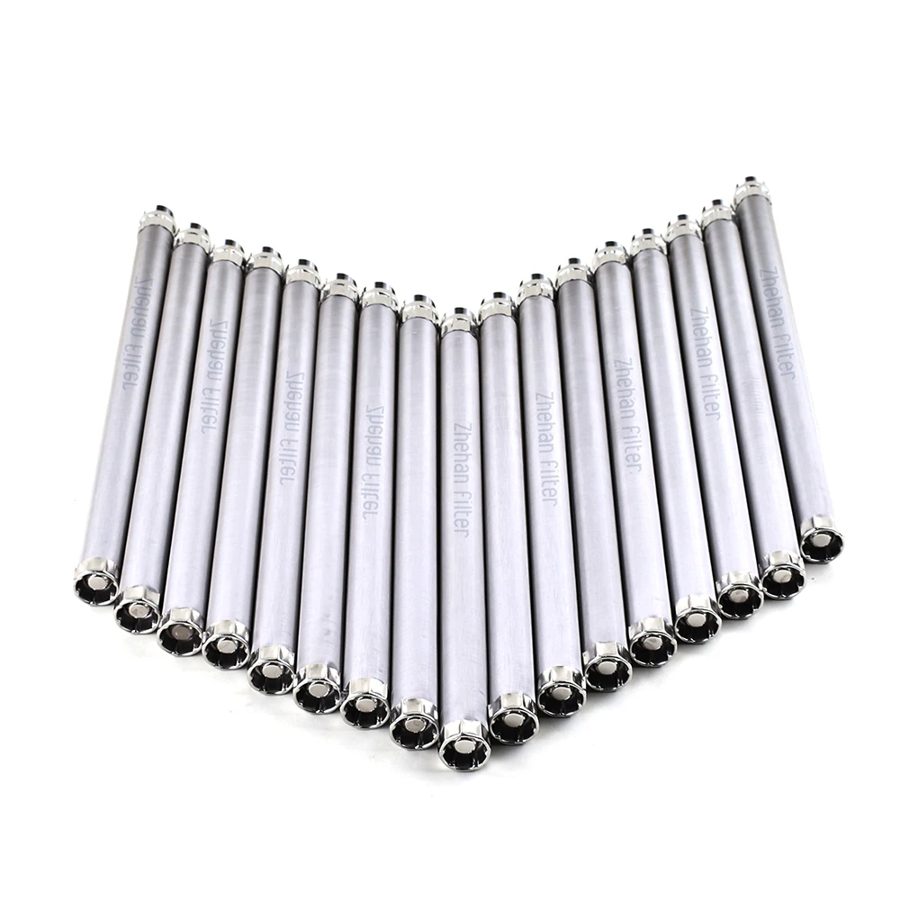 Фильтр из нержавеющей стали с 25um спеченным фильтрующим элементом На фармацевтическом