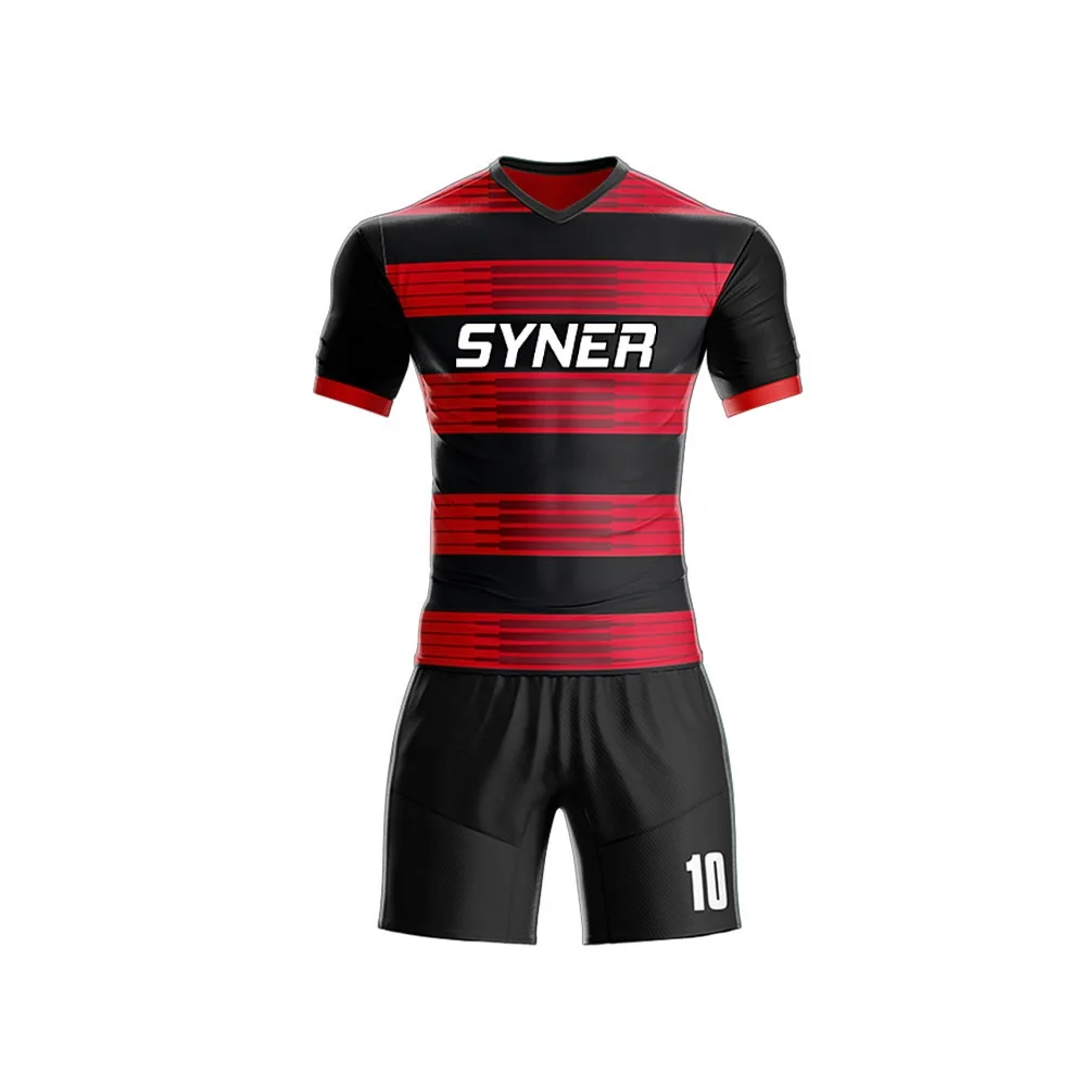 OEM Designs Quick Dry Soccer Jersey Customized Logo Printing Football Shirts Sports Wear Soccer Uniform Sets