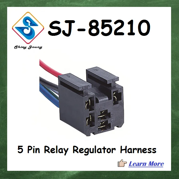  Автомеханический переключатель 5 Pin гнездовой разъем автомобильный жгут проводов авто реле регулятор способ релейный разъём