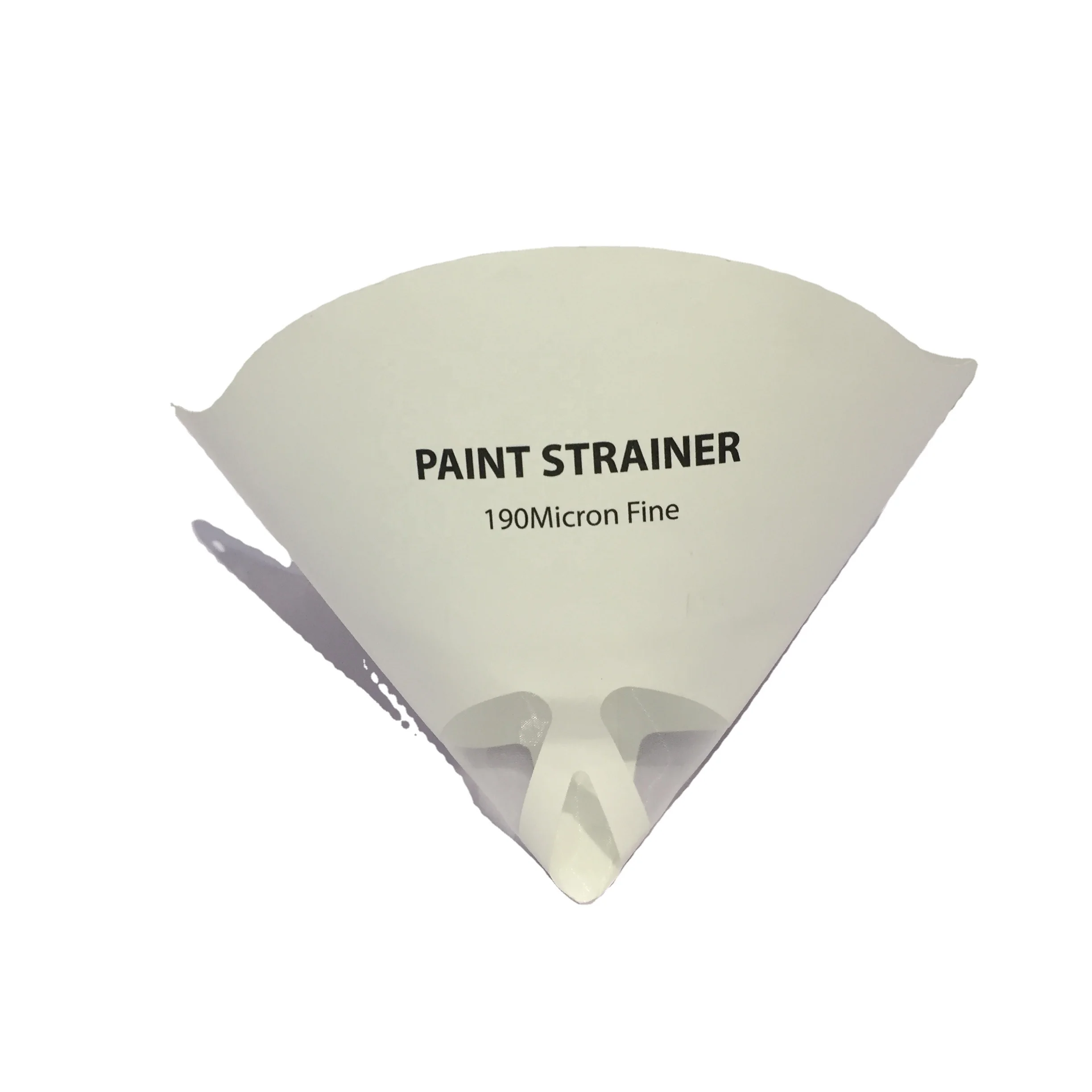 paper paint strainer 190mic 180gsm paper with 1 color logo print