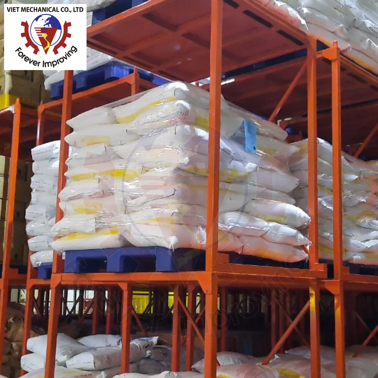 Steel Pallet Storage Crate StackableWith Steel Reinforcement Produced From Directly Vietnam Factory