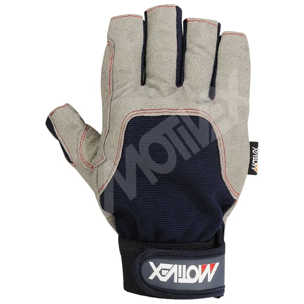 New Sailing Gloves Yachting Customized Short Finger Boat Sail Racing Glove Shooting Fishing Sports Best Motivex Sailing Gloves