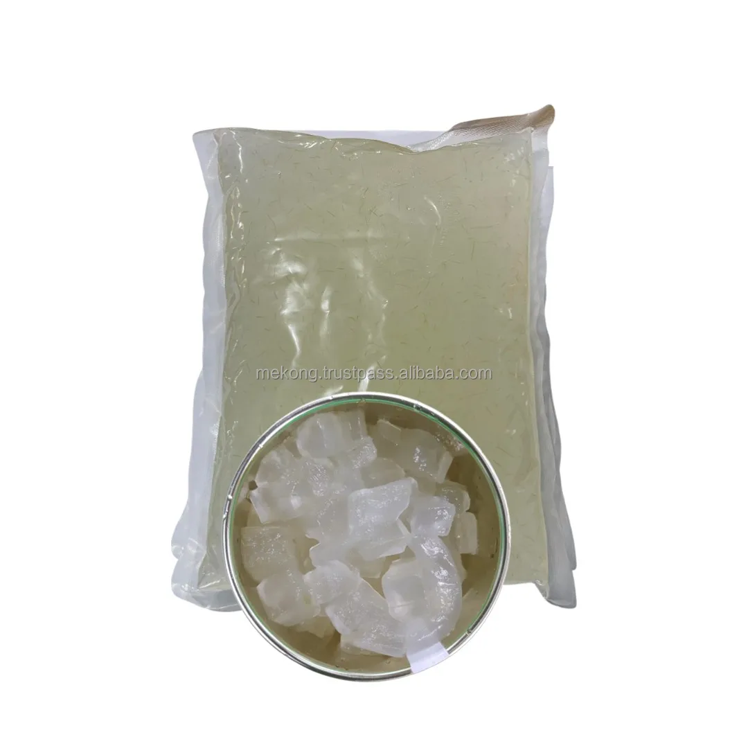 Fair Prices Fresh Nutritious Delicious Diced Aloe Vera In Syrup For Soft Drinks From Vietnam