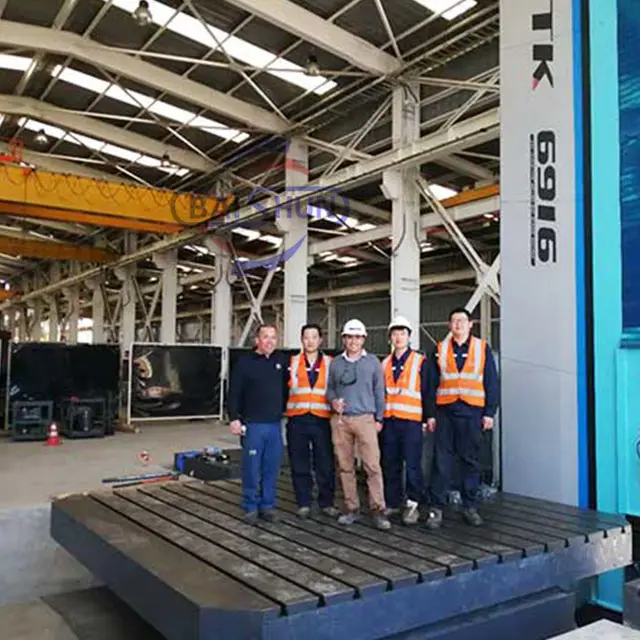 Manufacturer CNC Floor Type Horizontal Boring Milling Machine Tk6920 Spindle 200mm Cast Iron Metal Cutting Machine