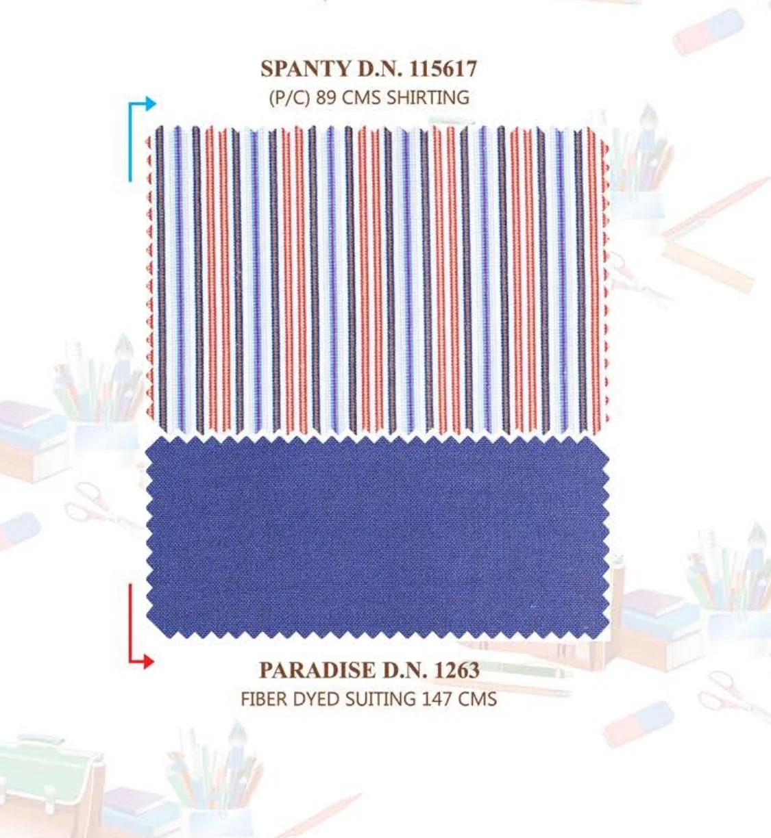 80/20 - 60/40 Polyester Cotton Woven Student School Uniform Fabric Yarn/Plain Dyed Material