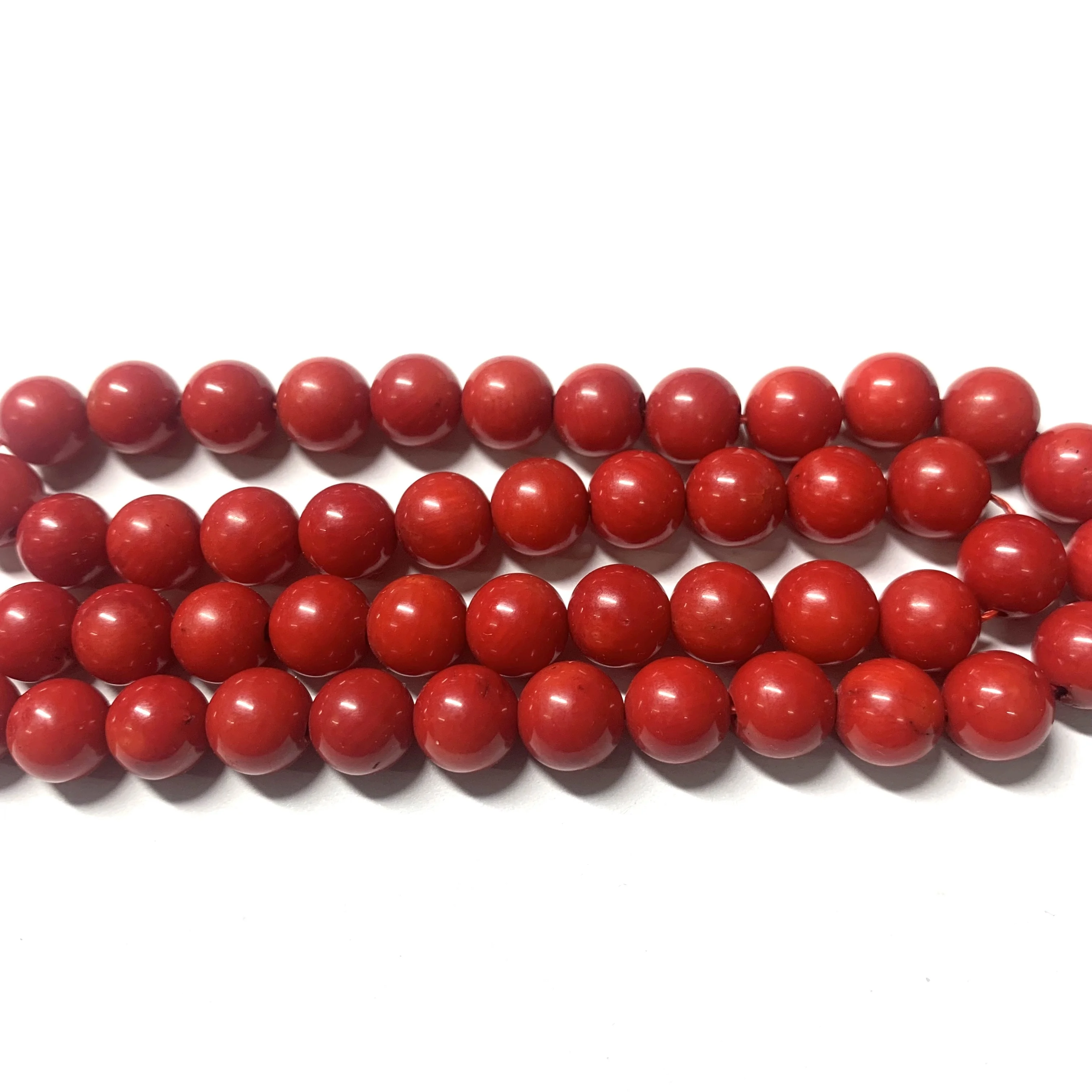 Natural Red Coral Beads From Taiwan Origin Loose Gemstone Top Quality Jewelry Making Beads Taiwani Coral