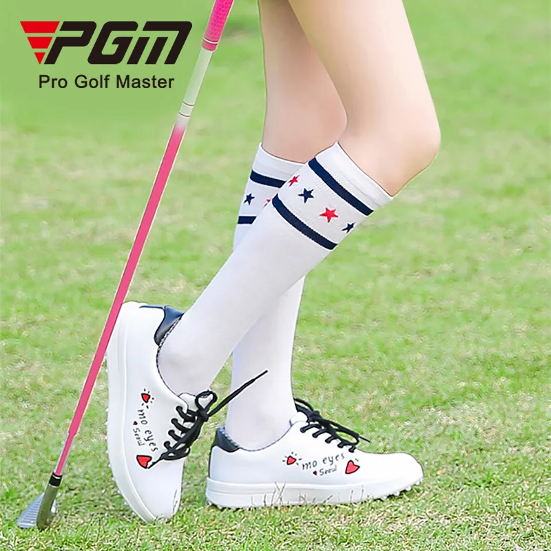 PGM WZ008 wholesale golf high socks long knee funny girl golf sock