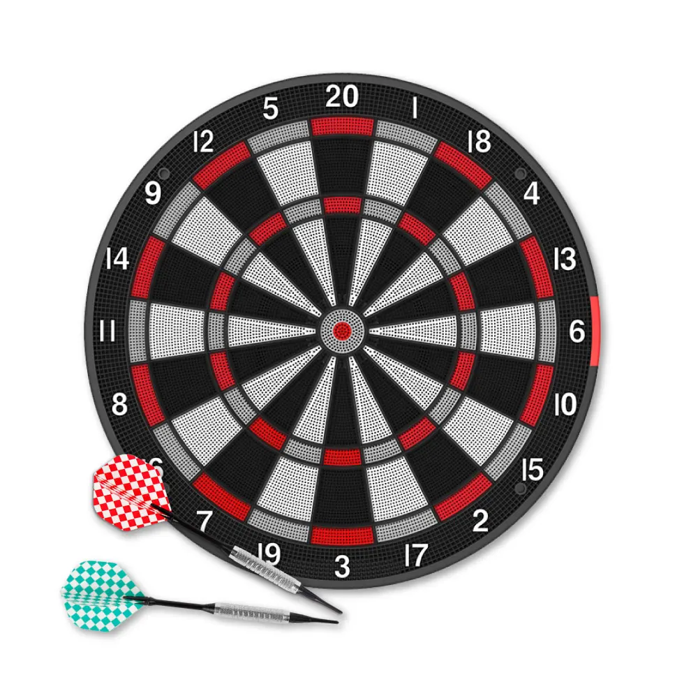 Мягкий наконечник для Дартс BSCI 15 5 дюйма санузел A1 занятий спортом в помещении 1-4 человек