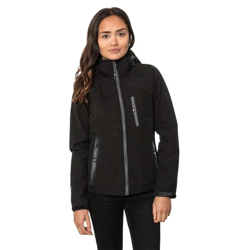 OEM ODM Custom new design canvas Womens jacket waterproof windproof jackets Soft Shell nautical jacket