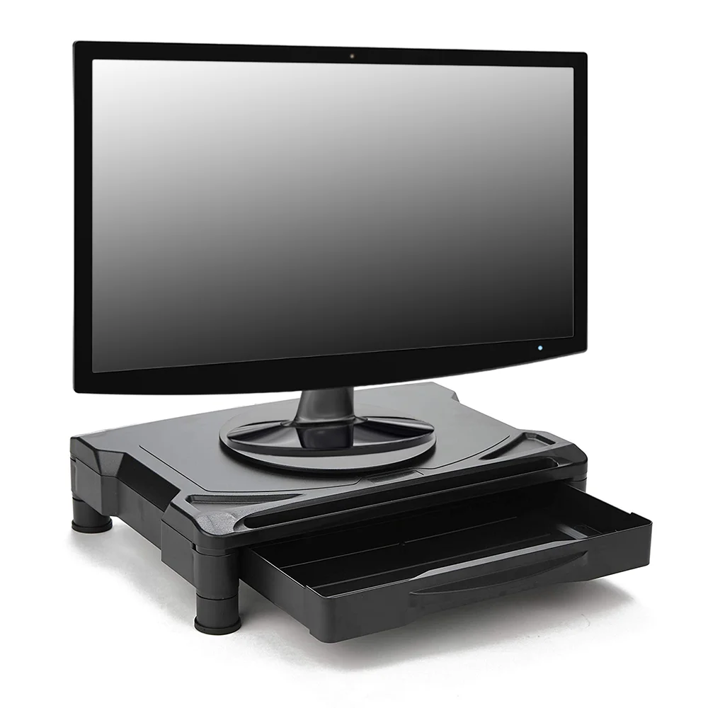 360 Rotation Monitor Riser Stand with Swivel Base - Perfect for iMac, Laptops, and Flat Panel Screens