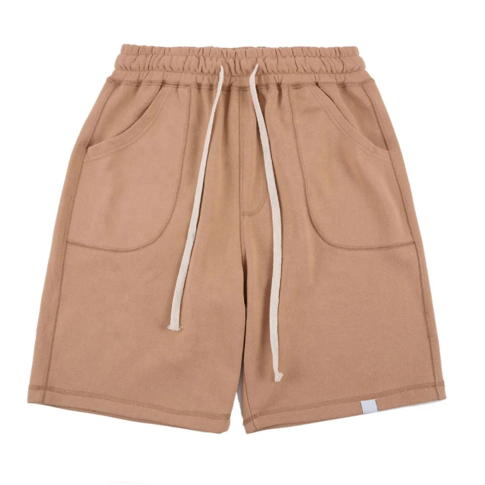  Хлопковые летние шорты для спортзала хлопковые повседневные штаны на шнуровке черные короткие мужские в индивидуальном стиле