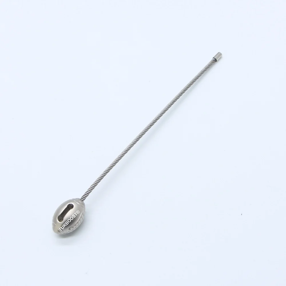 Sports Souvenirs Wire Rope Keychain American Football Keyring Tennis Basketball Golf Key Chain