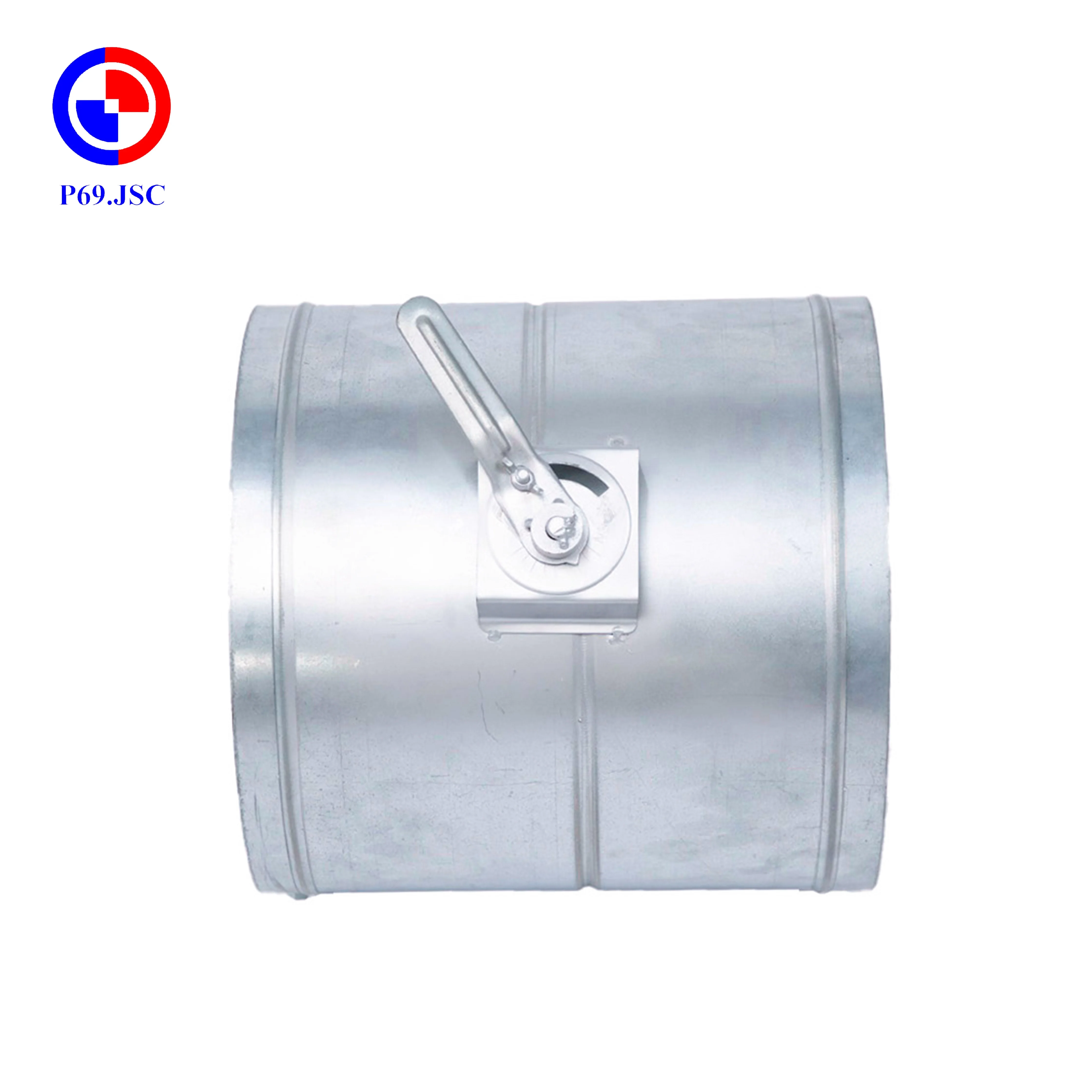 Ready to Ship Control Pressure Productive Damper Ventilation System M&E OEM Round Volume Damper Manual Control - HAND  P69 JSC