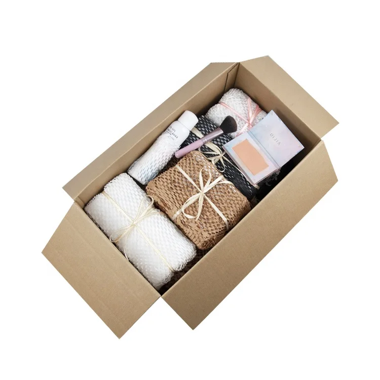 Best Sustainable Honeycomb Craft Paper  Rolled for Protective Wrapping Gift Packing Recyclable Craft Paper Solution