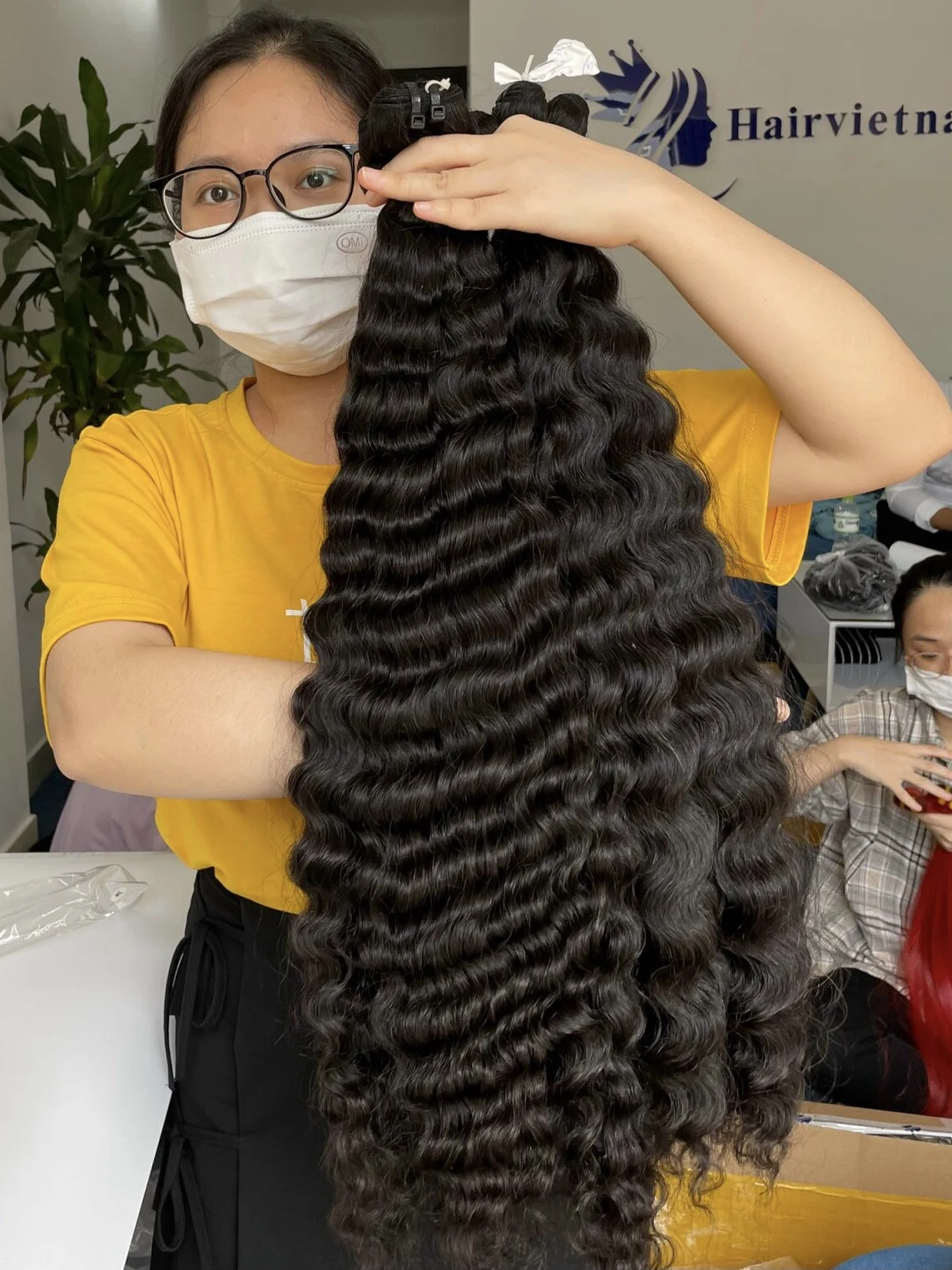 Natural weave hair  Vietnam manufacturer professional weave hair many texture OEM length hair high quality