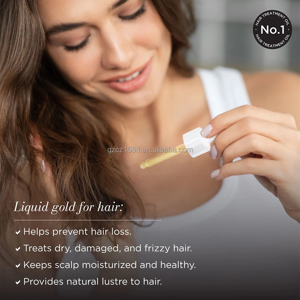 Private Label Vitamin E Moisten And Nourish Macadamia Hair Oils Organic Argan Oil Hair Repair Serum