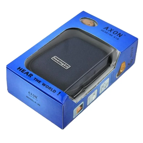 AXON Hearing Aid K-88 Hearing Aid K-88 Rechargeable Hearing Aids In-Ear Mini Invisible ite Adjustable Tone Beige color