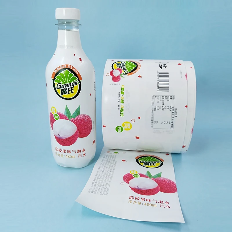 GH-Printing Chinese Supplier Packaging PVC Shrink Sleeve Label for Orange Juice Bottle
