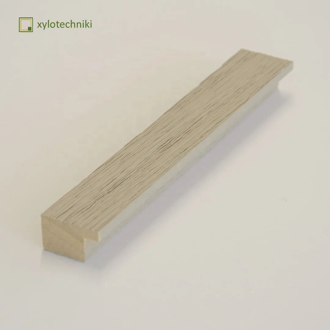 Roustic picture frame wood moulding for wooden photo frames in different colours custom wall frames