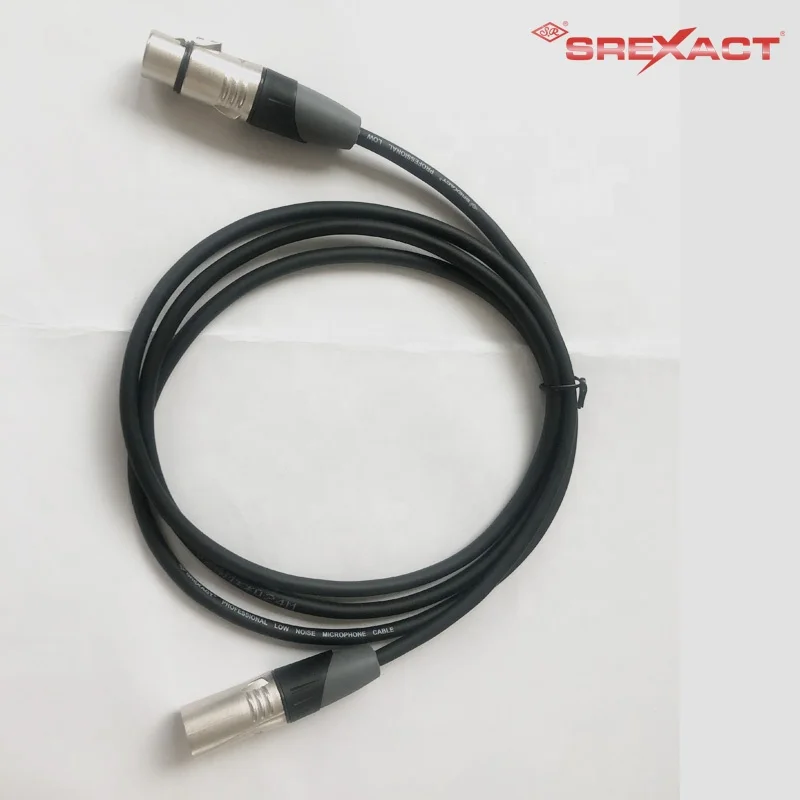 Микрофон xlr кабель штекер-гнездо