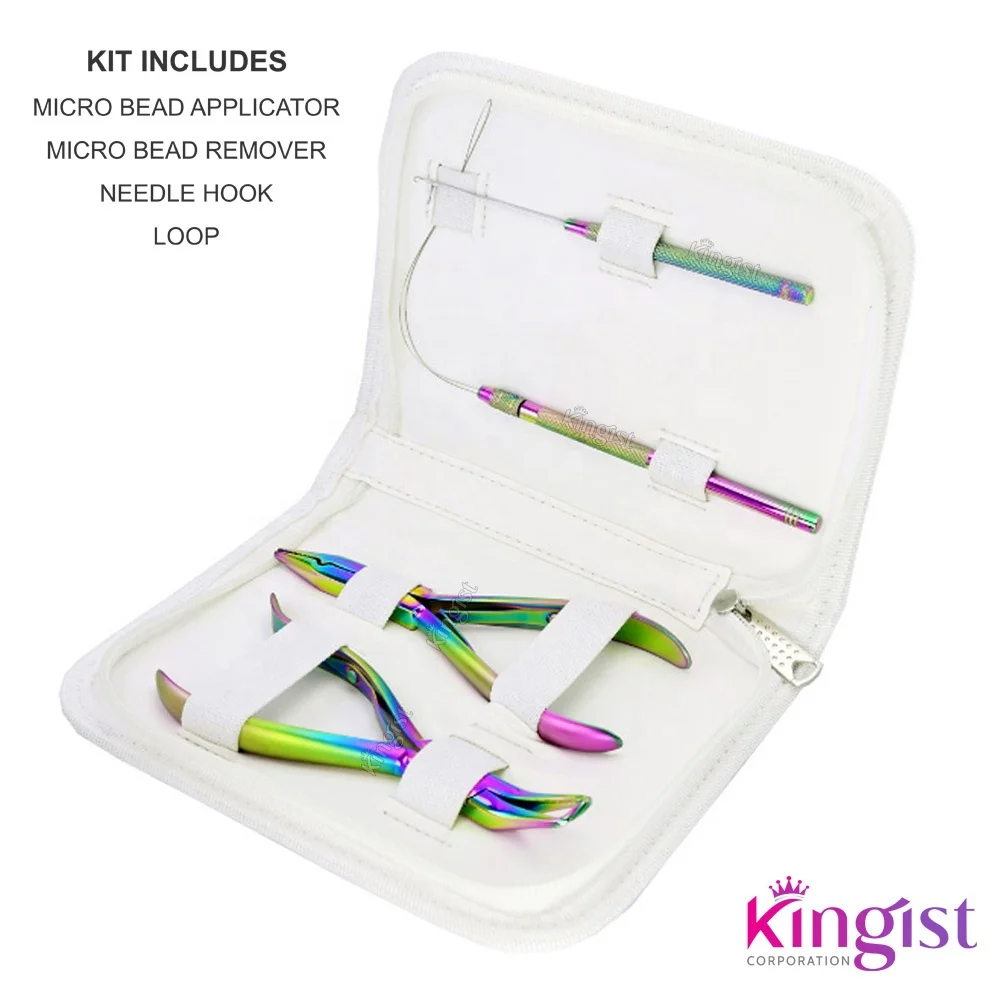 Hair Extensions Tools Micro Bead Remover Kit Tape in Pllier