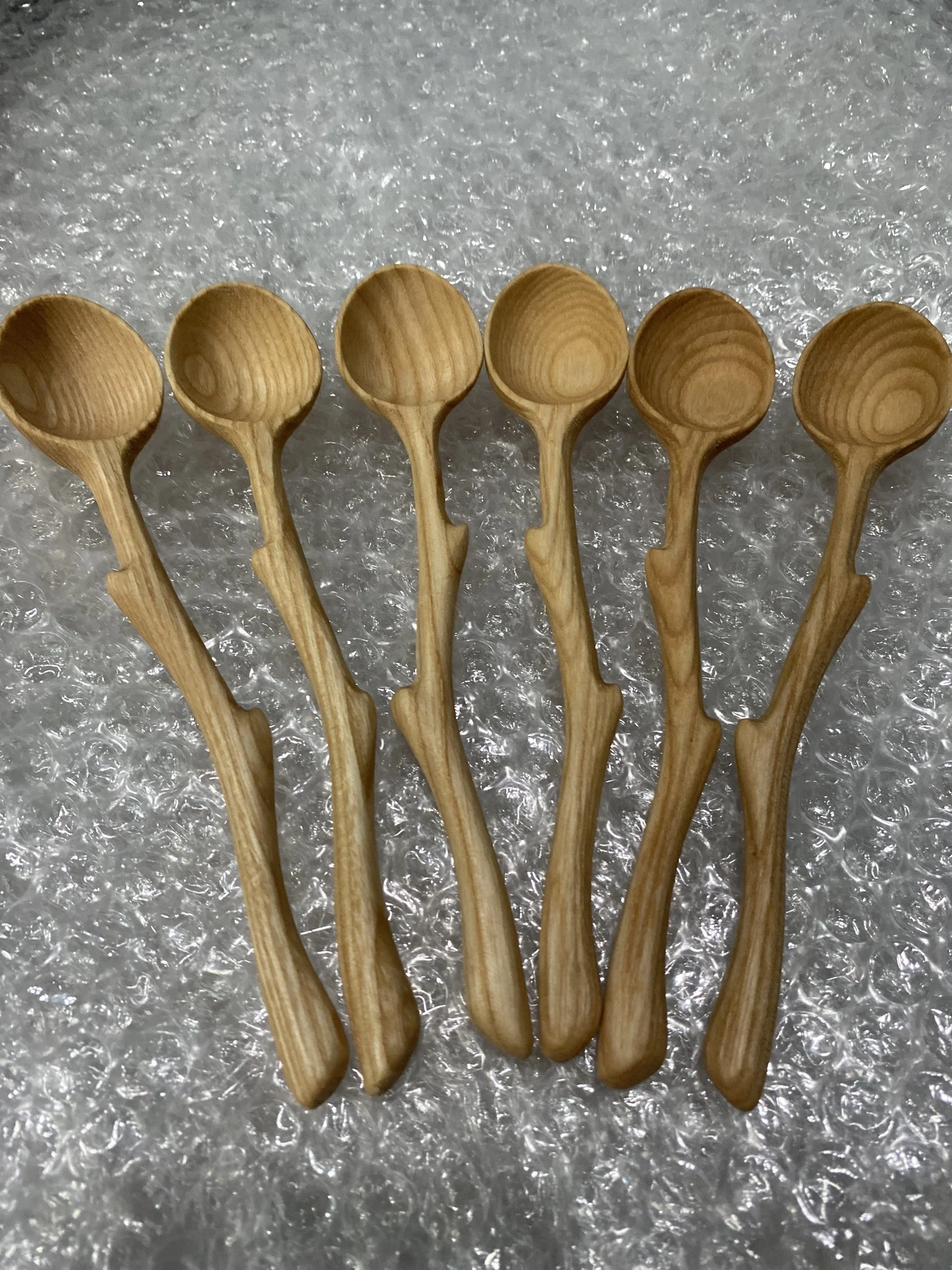 Small Wooden Tea Spoon / Folk Serving Wooden Utensils For Daily Use 100% Natural and Eco-Friendly from Vietnam