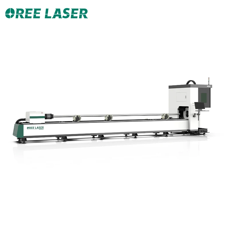 Oree laser 1000w -6000W round tube, square, rectangular and other profile metal pipe fiber laser cutting machine