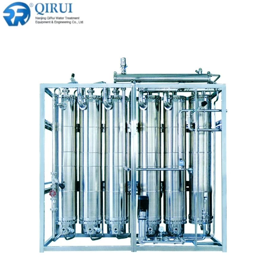 distillation unit 0.1-8t /h Multi-Effect Distilled Water Machine Water For Injection Pharmaceutical Water Tubular distiller kit