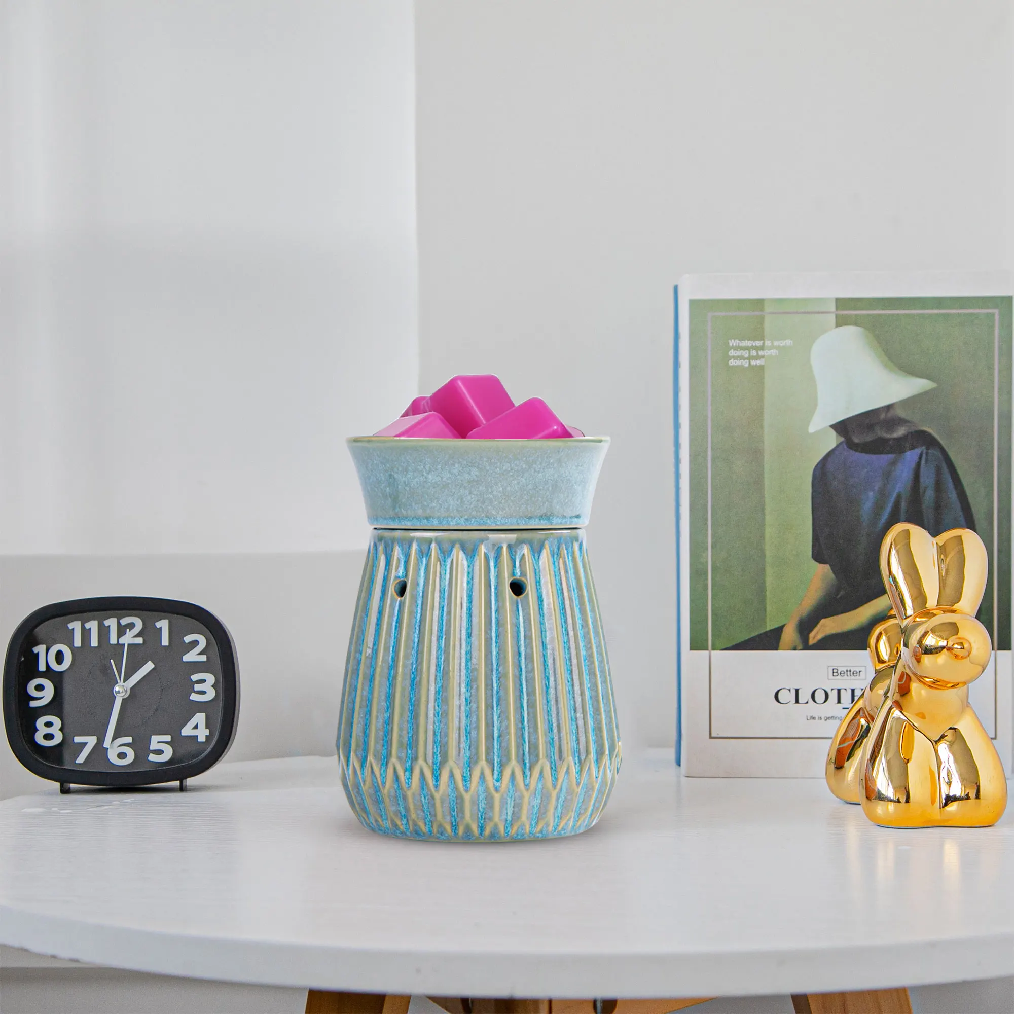 2022 Best Aroma Fragrance Scented Oil Wax Melt Warmer  for Home Decor