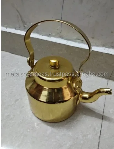Best price of supplier Brass Chinese teapot Arabic kettle Tea Wholesalers Made By Metal Overseas