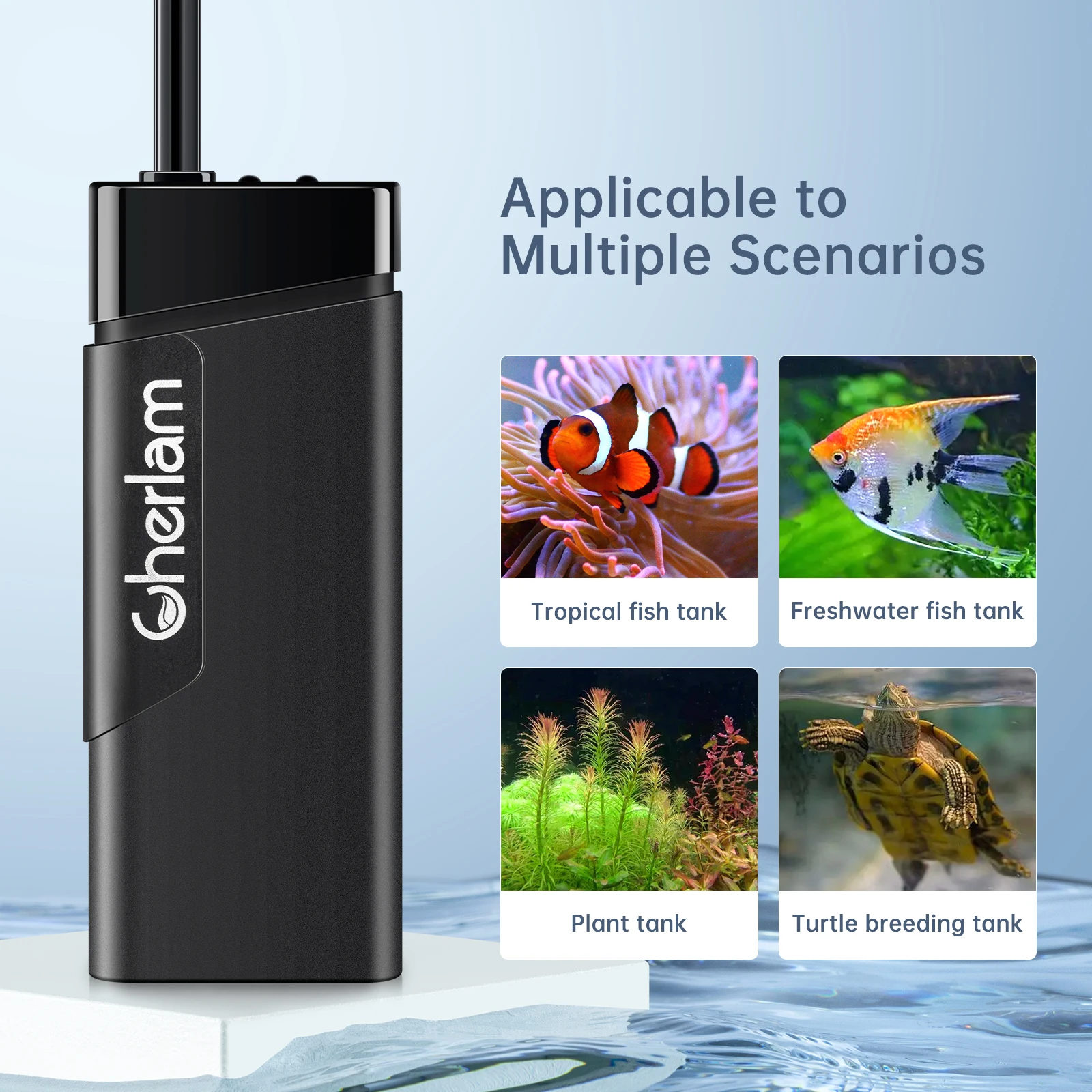 Yee Fish Tank Heating Rod Small Mini Fish Tank Turtle Breeding Heater Factory Wholesale Constant Fish Tank Heating Rod Us