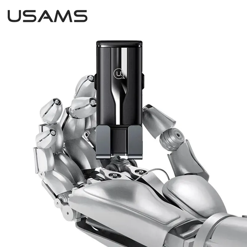 USAMS ZJ058 Retractable Gravity Car Holder Clip Type Air Vent 4.7-7 Inches Mobile Phones Stable Mechanism Invisible Arms