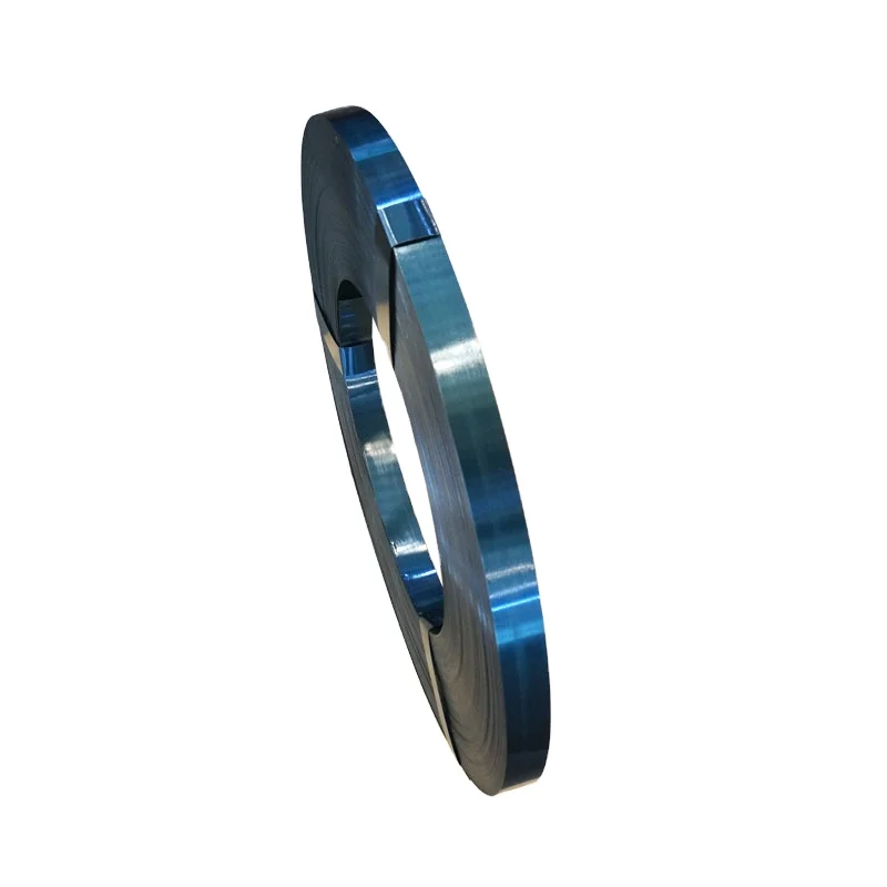 16*0.5mm 19*0.6mm 32*0.7mm q235 black blue waxed steel strapping band 1/2 3/4 5/8 inch