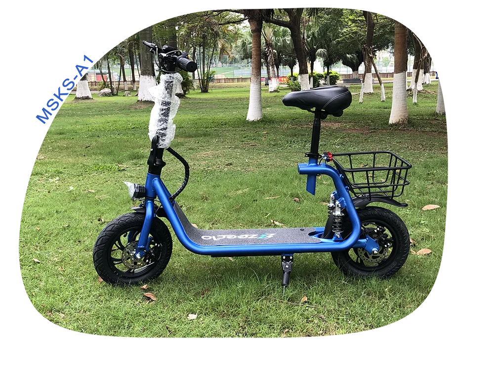 Best Seller A1 E-scooter High Quality 350W Double Disc bBrakes 36V 10AH Foldable Electric Scooters Adult Motorcycle