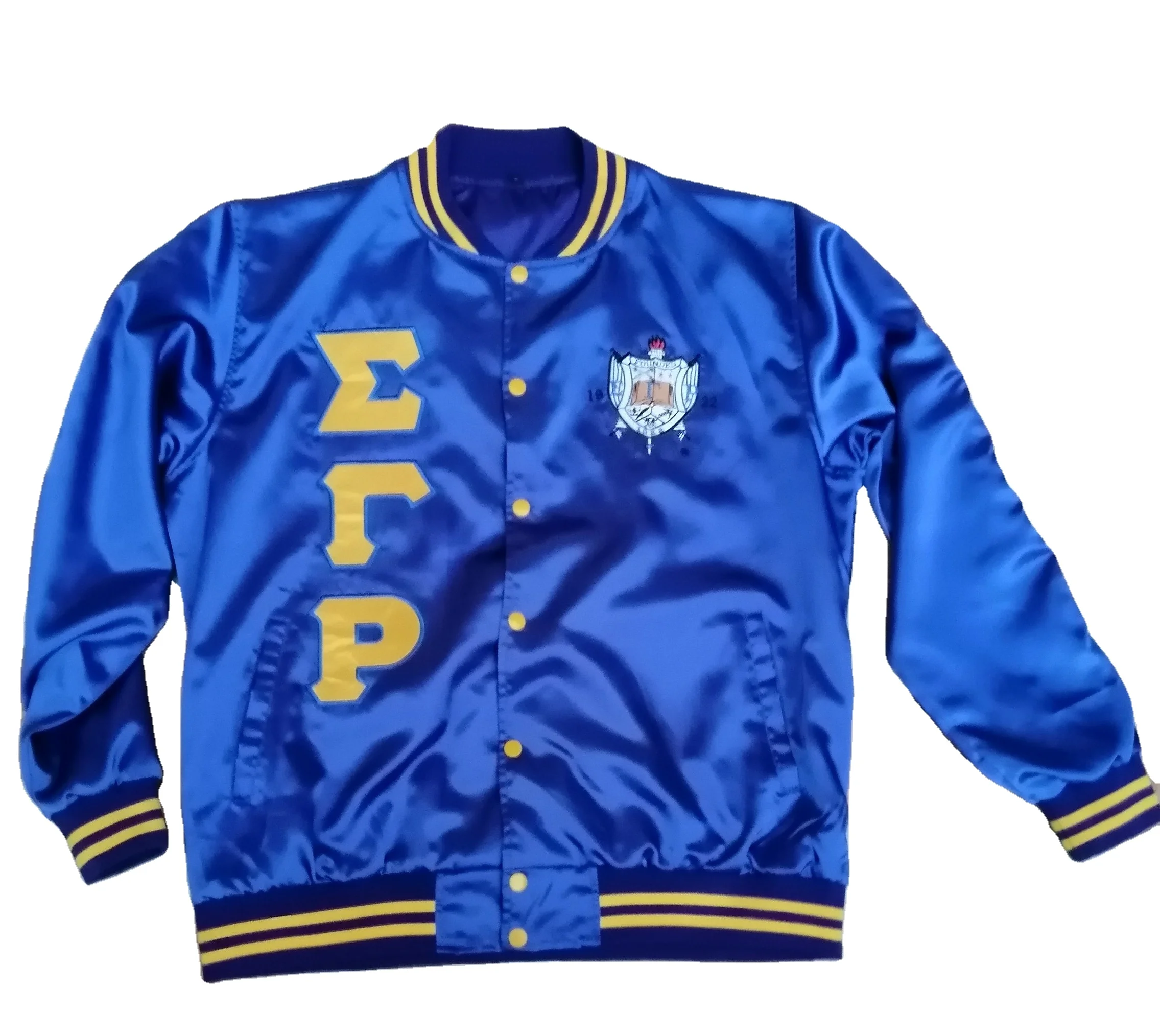 Sigma Gamma Rho sorority satin baseball Jacket | SGRHO satin Jacket