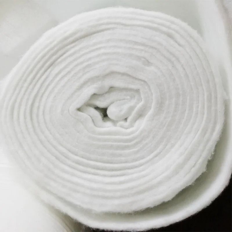 Wholesale Padding Soft Thermal Bonded Polyester Wadding Rolls For Jacket Pillow Blanket and Garment