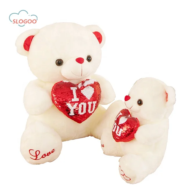 OEM/ODM Valentines Day Gift Cute Love Heart Teddy Bear Toys Valentines Gift