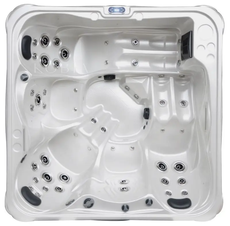 Bathtubs & Whirlpools Factory Air Jet Massage Outdoor Spa Pool 5 People Free Standing Spa Bathtub Villa Whirlpool Bathtub