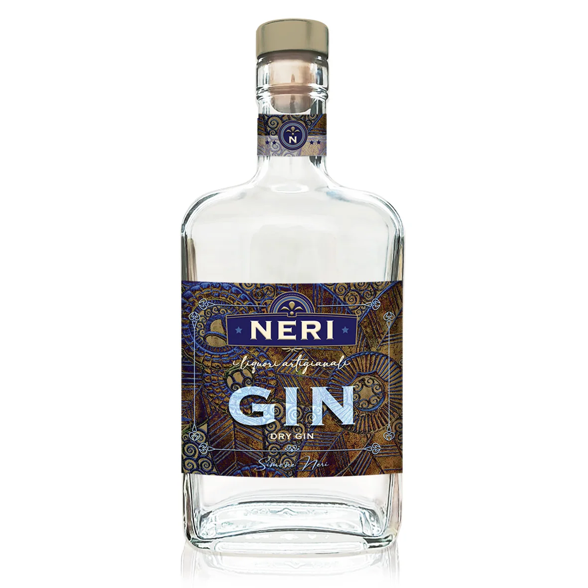 Сделано в Италии, высококачественный дистиллят, ГИН Нери, спирт ручной работы, 40%, покупка, 700 мл, стеклянные бутылки со вкусом Гина, ликера, алкоголя