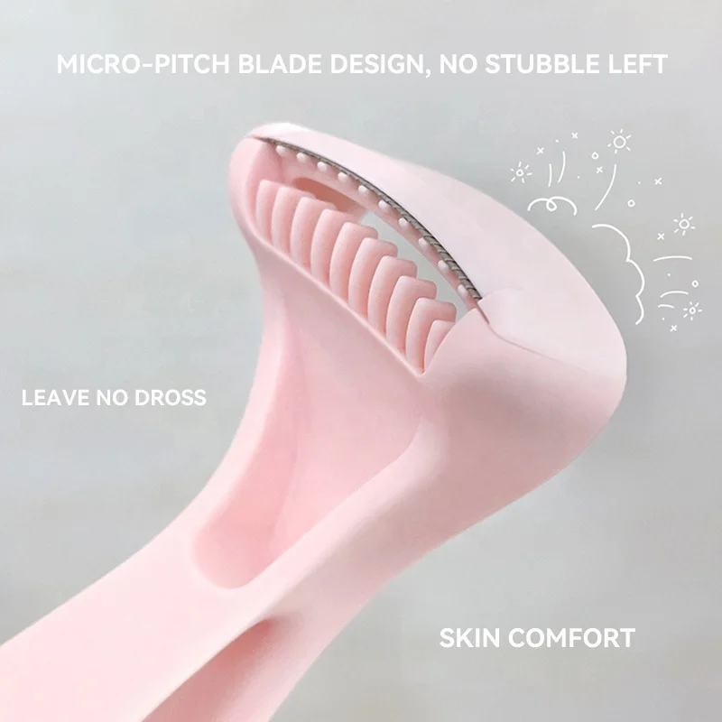 Custom Logo Reusable Shaving Razor Wholesale Body Hair Remover Bikini Razor For Women Shaving Knife