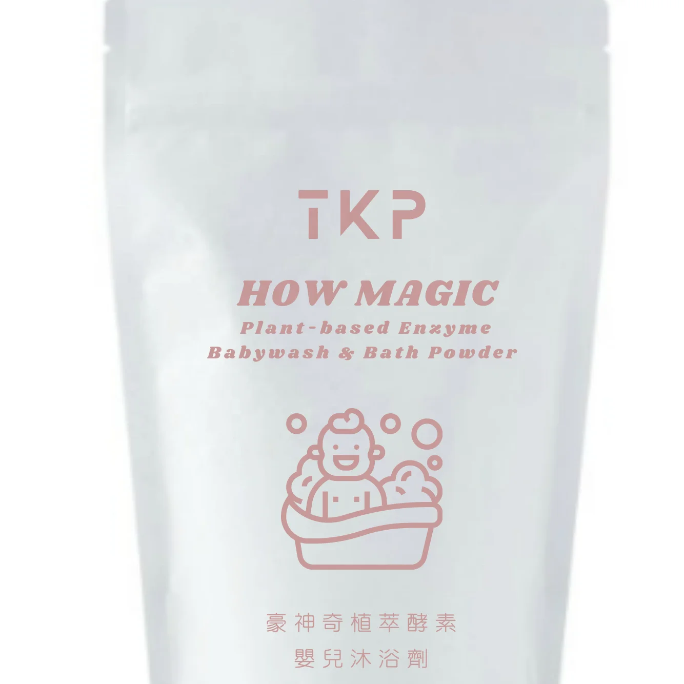 TKP Plant-based Enzyme Babywash & Bath Powder for skin protection 100G