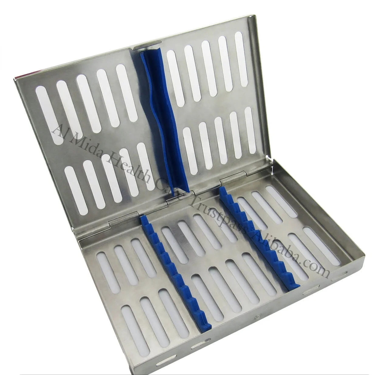 Кассета для инструментов стоматологической стерилизации вмещает 10 шкафов