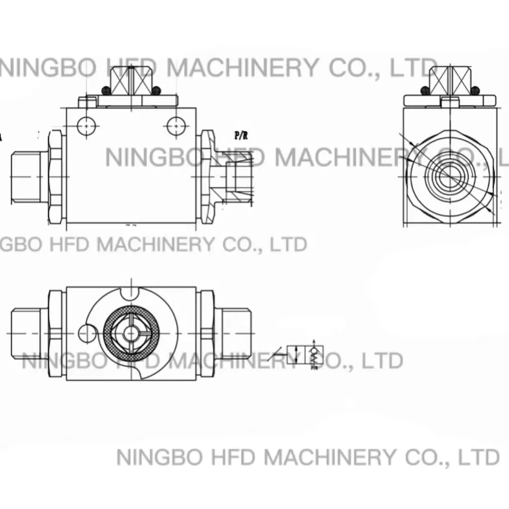 high pressure hydraulic vale GD077 End Stroker Limiter For agricultural machine