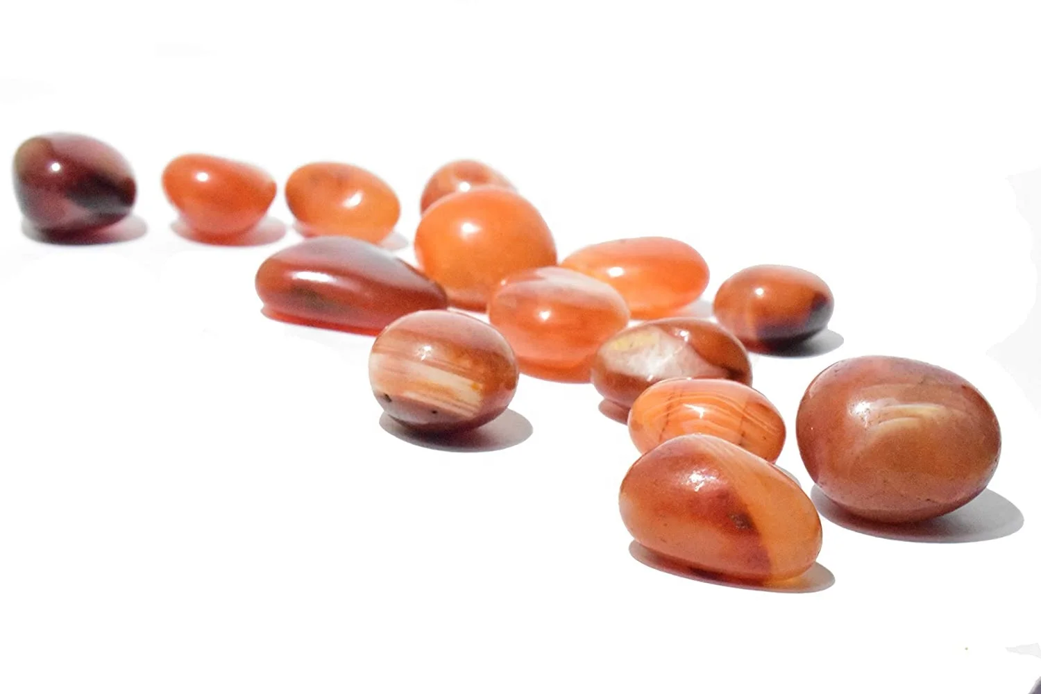 Natural Carnelian Tumbled Stone for Energy and Vitality Leading Supplier from India