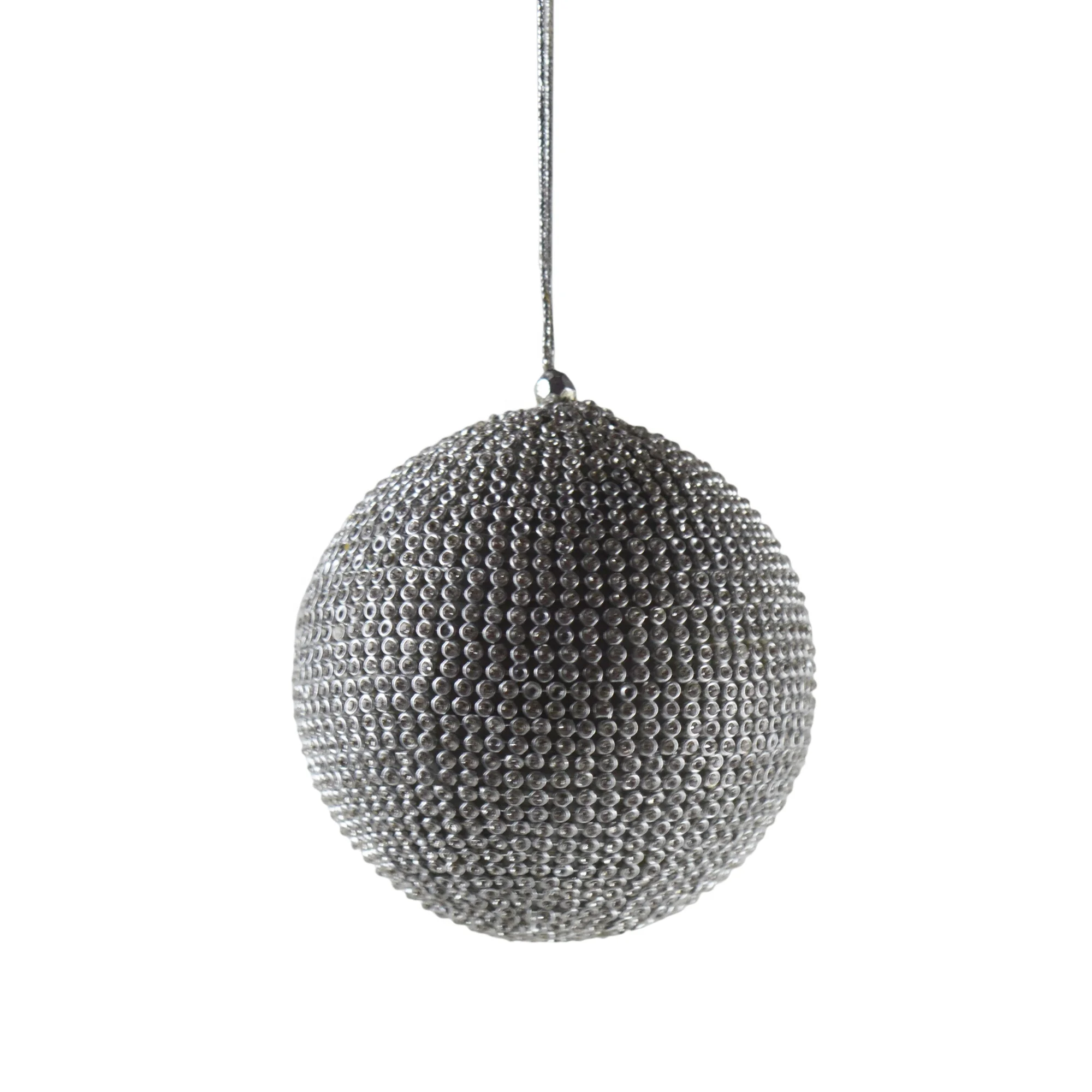  Декор для рождественской елки в фермерском стиле подвесной шар декоративное украшение цветная веревка и бисер дизайн помещений праздничный